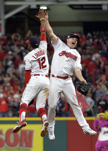 Bauer power: Indians baffle Judge, Yanks 4-0 in ALDS opener | AP News